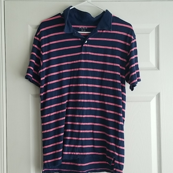 Childrens Place Stripe Polo - Picture 1 of 4